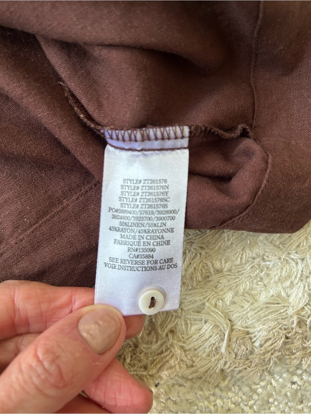 Z Supply Sloan linen blend tank - Picture 7 of 11